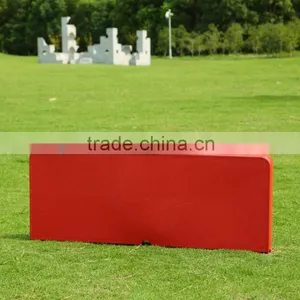Outdoor Folding ABS Plastic Picnic Table--red thumbnail-4