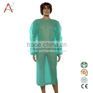 Disposable Nonwoven Doctor Medical White Lab Coat thumbnail-3