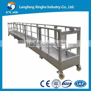 Aluminum 6m 630kg Suspended Platform ZLP630 / Temporary Gondola / Hanging Scaffolding thumbnail-5