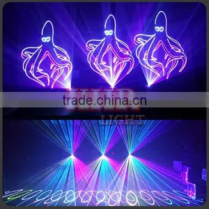 XHR New Mini Model Programmable Laser Light Show,4000mw Ilda Stage Rgb Laser Lights thumbnail-2