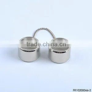 Double Finger Ring Hot Sell Chain Ring thumbnail-3