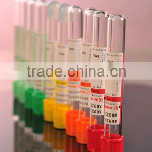 Glass/PET Disposable Medical Sterile Vacuum Blood Test Collection Tube With CE&ISO thumbnail-1