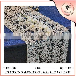Fancy Sliver Chemical Embroidery Table Runner thumbnail-1