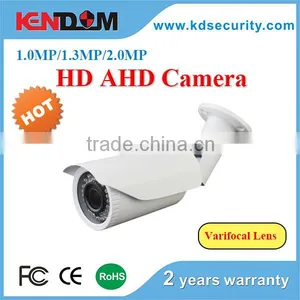 Kendom Cost Effective Best Selling ir Weather Proof Ahd 1.0MP,1.3MP,2.0MP Bullet Camera With 42pcs Leds thumbnail-1