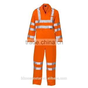 Prime Mover Hi Vis Waterproof Mechanic Workers Jacket/ Hi Vis Workwear/overalls Quality Choice thumbnail-2