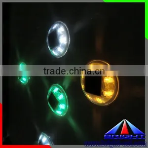 New Design Yellow White Red Blue Green Led Solar Reflective Road Stud Light With Quick Delivery thumbnail-3