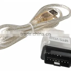 SMPS MPPS V13.02 CAN Flasher Chip Tuning ECU Remap OBD2 MPPS V13 Professional Diagnostic Cable thumbnail-3