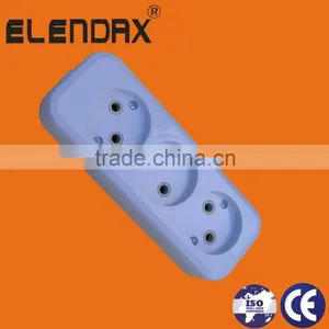 European Style 3 Way Extension Socket thumbnail-1