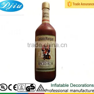 DJ-GG-113 New Welcome 13ft Red Wine Inflatable Advertising Board Decorations Outdoor 4m thumbnail-1