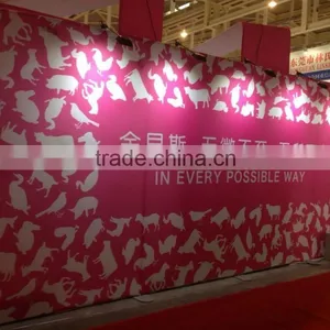 Pvc,aluminum,fabric Material Magnetic Pop up Display Wall thumbnail-1