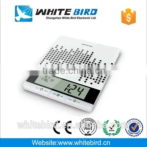 5kg LCD Display Tempered Glass Surface Kitchen Scale thumbnail-1