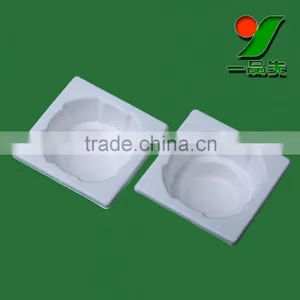 Brand Design Food-grade Sugarcane Bagasse Wine Packaging Tray--sturdy and Smooth Surface thumbnail-2