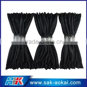 Colored Stitching Thick Cloth Auto Curtain Car Sunshade thumbnail-2