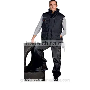 Customized Men Rip Stop Multi Pockets Waistcoat thumbnail-1