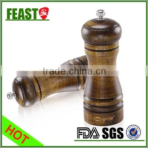 New Style Popular Bamboo Hand Mini Spice Grinder thumbnail-1
