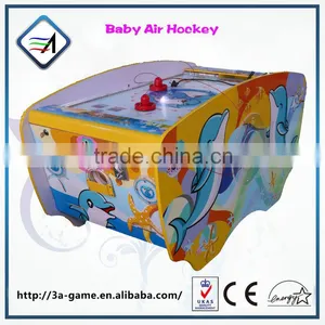China Manufacturer Kids Child Baby Air Hockey Coin Operated Machine for Sale thumbnail-3