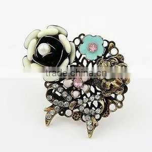 Pave Vintage Diamond Ring thumbnail-1