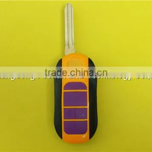 Flip Folding Remote Key Case Shell for Toyota Camry Corolla Yaris Rav4 Car Key Cover thumbnail-2