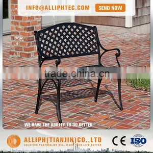 Aluminum Garden Furniture Cast Aluminum Prak Bench thumbnail-1