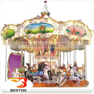 Shopping Mall Indoor Children Amusement Equipment Carousel Rides for Sale thumbnail-1
