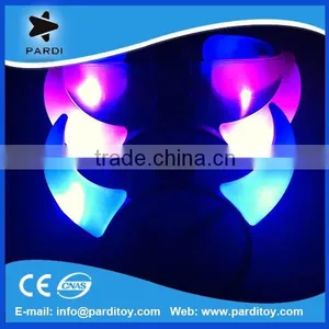 Factory Supply Cheap Halloween Led Light up Devil Horns Quality Choice thumbnail-1