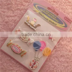 3d Dimensional Glitter Handmade Stickers thumbnail-6