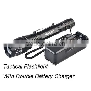 High Power Bright Secturity Self Defense Hunting T6 New G900 Army Military Grade Tactical Led Flashlight Waterproof Quality Choice thumbnail-5