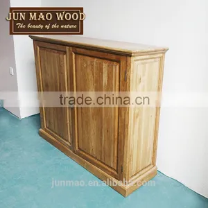 Soild Wood Two-Door And 8 Layer Board Design Shoe Showcase Storage Cabinets thumbnail-3