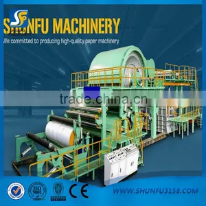 1575mm Type Toilet Paper Machine Complete Line(4-7T/D) thumbnail-1