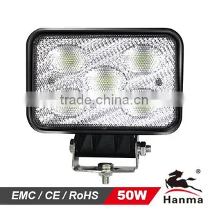 Wide Flood 120 Degree Led Tractor Lights,car Accessories 50W LED Work Light, Waterproof Auto Lamp thumbnail-1