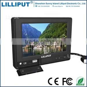 High Contrast 7 Inch Waterproof Touch Screen Monitor With 4-Wire Resistive thumbnail-2