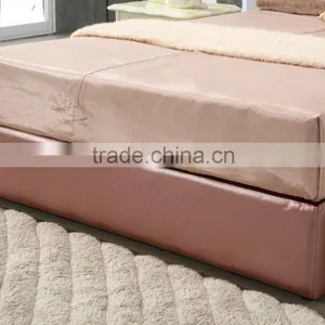 Contemporary Leather Bed High Headboard Design DH216B thumbnail-4