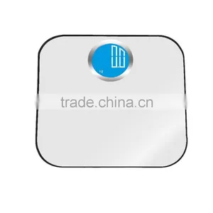 2016 New Arrival Electronic Body Weighing Scale 180kg Round Lcd Display Household Scale Digital thumbnail-1
