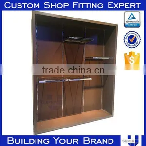 Unique Design MDF Retail Display Shelf Iron and Wood thumbnail-2
