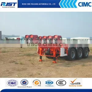 CIMC Container Chassis, 40FT Skeleton Semi Trailer thumbnail-2