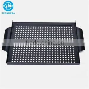 Household Kitchen Non-stick Coating Microwave Pizza Tray thumbnail-2