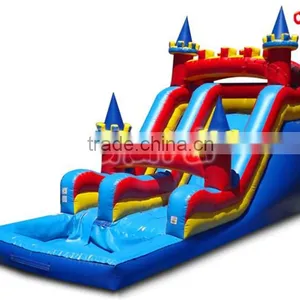 Hot Sales and High Quility PVC Inflatable Swimming Pool Plastic Slide thumbnail-1