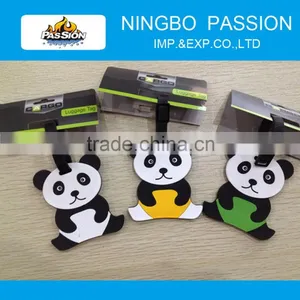 PVC Luggage Tag / Identification Tag Panda Model thumbnail-1