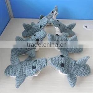 Shark Slipper Booties With Teeth and Fins thumbnail-2