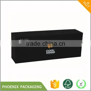 OEM Paper Black Lid and Base Box for Jewelry Packing thumbnail-2