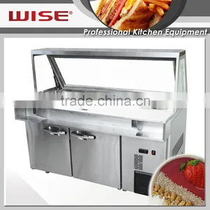 Most Popular Durable Blue Ray Sandwich Prep Table for Salad For Commercial Use thumbnail-1
