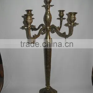 Silver Candelabra Centerpiece thumbnail-5