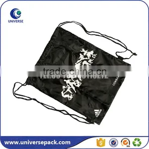 Blue String Backpack Bag With Custom Silk-screen thumbnail-5