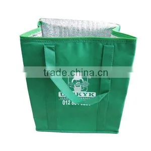 Green Non-woven Ice Bag thumbnail-1