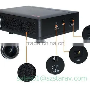 Home Business Use 1080p Wifi Bluetooth Dlp Mini Projector thumbnail-3