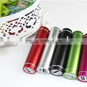 2016 Best Selling Cylinder Shaped Aluminum 2600mah Power Bank, Promotion 2600mah Power Bank thumbnail-3