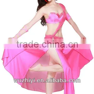 Carnival Party Dresses for Women, Belly Dancing Costumes, 2-pieces Bra&Skirt First-class Wear(QC2037) thumbnail-1
