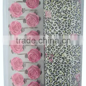 Ross and Animal Print Shower Curtain thumbnail-1