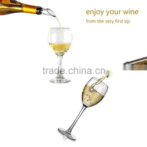 Wine Chiller Stick,Stainless Steel Chill Rod,All in One Pourer and Aerator - Best Choice For Wine Lovers' Gift thumbnail-1