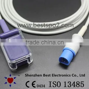 MP20 MP30 MP40 Oximax SpO2 Adapter Cable /Extension Cable 8pin to Oximax DB9 thumbnail-1